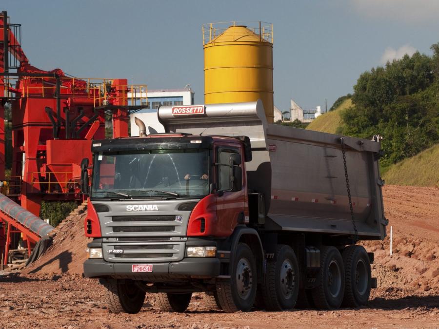  Scania P420 8x4 Tipper 2004 года  (фото 9 из 16)